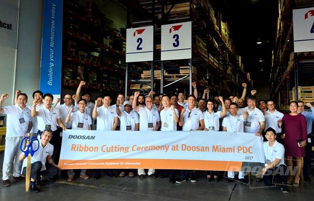Doosan Infracore Opens Construction Equipment PDC in Miami