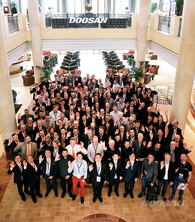 Doosan Infracore Holds Meeting for Its European Dealers to 'Enhance Marketing in Advanced Markets'