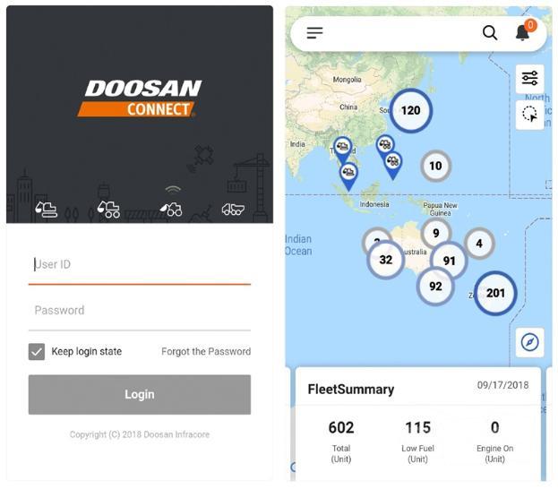 Doosan Infracore Launches Mobile App ‘DoosanCONNECT™