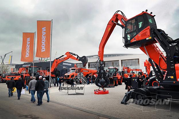 A Doosan Infracore alcança um crescimento de dois dígitos nos mercados desenvolvidos de equipamentos de construção